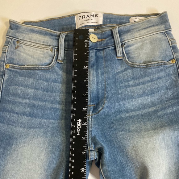Frame Denim Jeans Le High Skinny Like New Size 24 - Picture 16 of 16